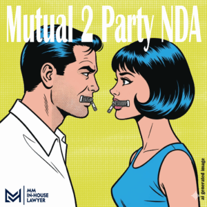 Template NDA - Mutual 2 Party Defined Purpose